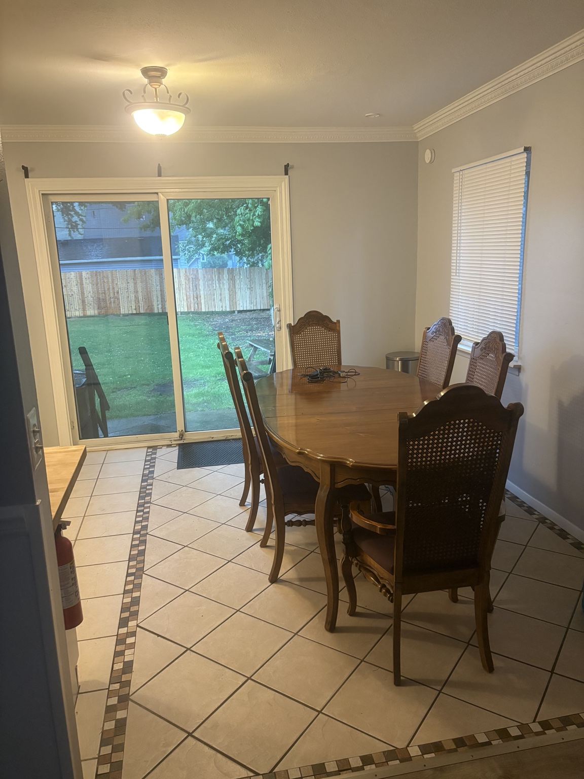 Dining area